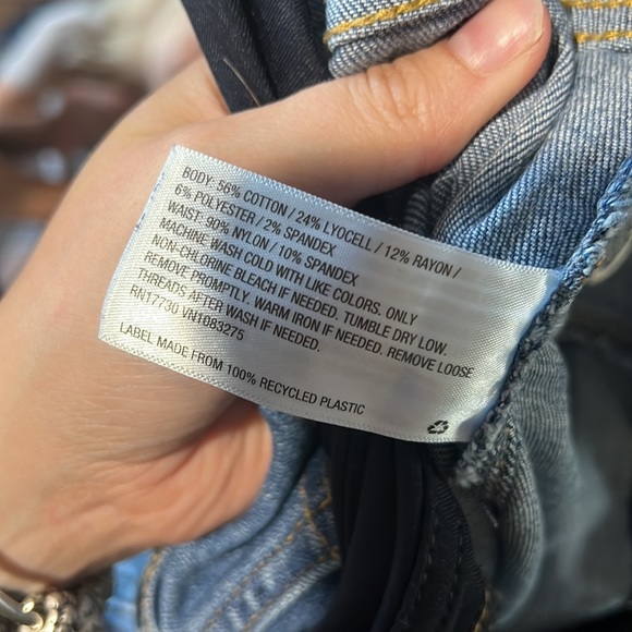 - Isabel maternity straight crop raw hem jean - Picture 4 of 8